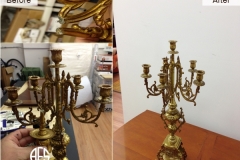 Antique-candle-holder-metal-bronze-repair