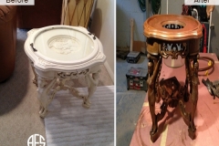 Antique-stand-color-refinishing